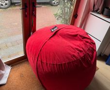 Elephant Jumbo Bean Bag, Vibrant Red, Large