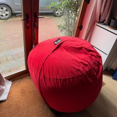 Elephant Jumbo Bean Bag, Vibrant Red, Large