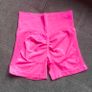 NEW Pink High waist seamless shorts, size S Image 5