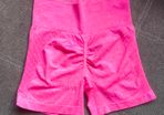 Pink High waist seamless shorts, size S