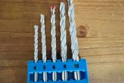 drill bit set up