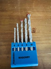drill bit set up