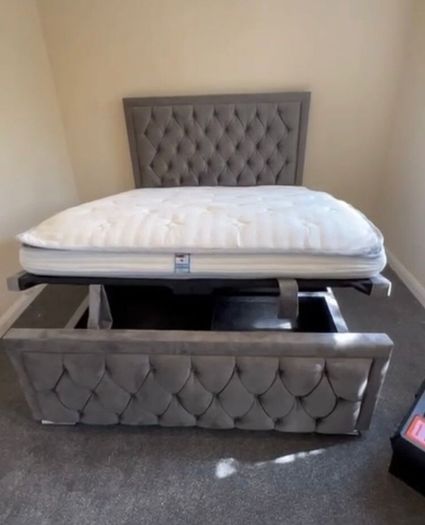 New Gaslift Ottoman Storage Beds