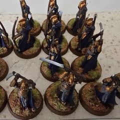 elf and orc figurines