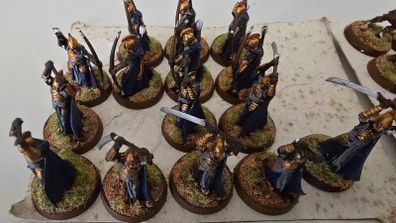 elf and orc figurines