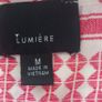 Lumiere Aztec Red and White Blouse Image 4