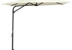 Outdoor Parasol with Steel Pole 300 cm Sand White