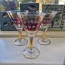 Beautiful Vintage Coupe Glasses Image 5
