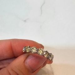 natural diamonds ring 3.26ct