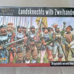 Warlord Games Landsknechts with Zweihanders