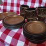 Kilrush/Celtic Earthenware/ Thomas pattern,Kilrush pottery, tea set Image 3