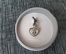 NEW Silver Pendant Heart Saint Valentine Gift