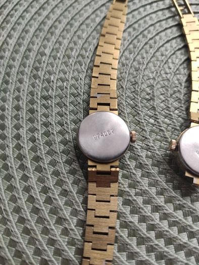 Vintage 1980s Ladies Mechanical Watches (Chaika & Zaria) - Lot of 3