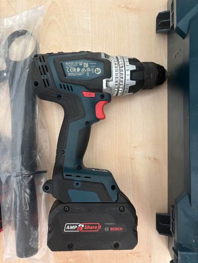 Bosch Professional GSB 18V-150 C BITURBO Set, 4 batteries