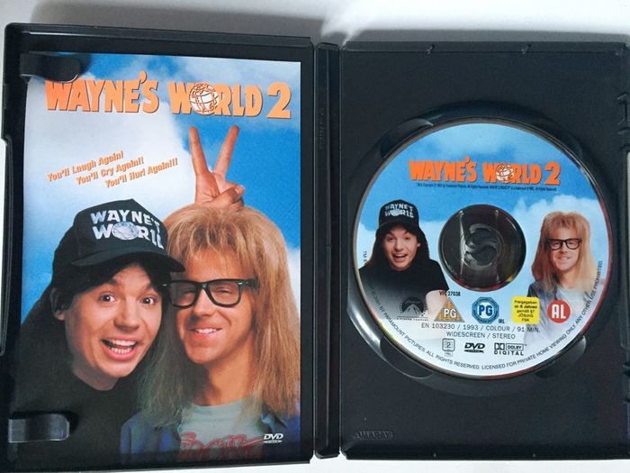 Wayne's World 1+2 Boxset (Mike Myers & Dana Carvey) [Movie DVD]