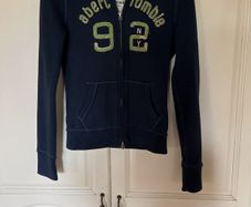 Navy Abercrombie hoodie size XL (small fit)