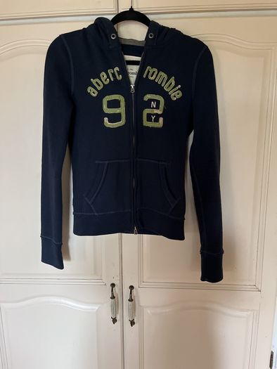 Navy Abercrombie hoodie size XL (small fit)