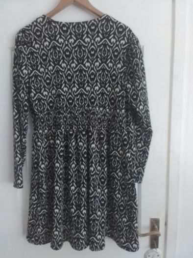 Dress/V-Neck Floral Dress: by SAVIDA .. Price Drop