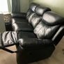 3 seater quality leather recliner sofa Image 2