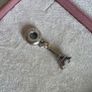 Pandora charm Eiffel Tower with gold heart very good condition hallmarked Image 3