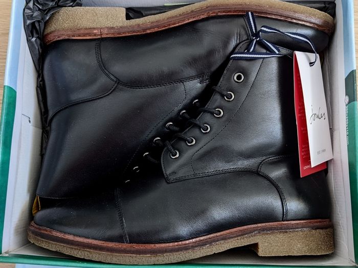New! Joules leather boots, UK 9