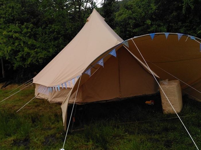 NEW Canvas Bell Tent Awning