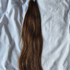 Hair extensions dark brown