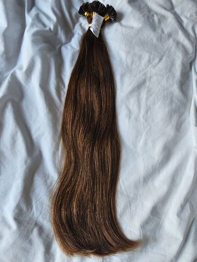 Hair extensions dark brown