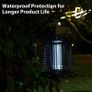 Mosquito Killer 4500V 20W Multifunctional Bug Zapper to Attract Mosquitoes, IPX4 Advanced Waterproof, ABS Plastic + Metal Body, Suitable for Mosquitoes, Houseflies, in Living Room, Bedroom Image 5