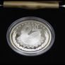 2004 ireland. 925 sterling silver proof 10 euro 10 coin celtic swan, eu (28g) Image 2