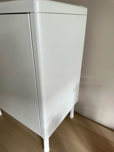 Dynan cabinet with door white metal Ikea