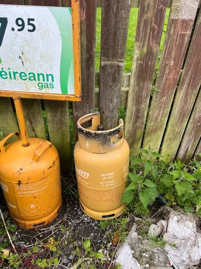 gas bottles