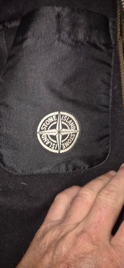 stone island hooded dutch rope inner jacket