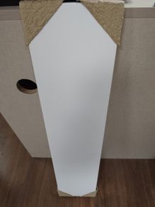 White vinyl panel