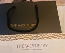 Voucher for the Westbury Hotel.