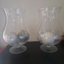 2 Large Delicate Glass Vases Image 8