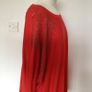 BNWTS Ladies orange Jumper Feather Jewelled shoulders M/L Oversized Includes Postage Image 2