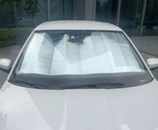 Halfords Essential Medium Silver Windscreen Sunshade