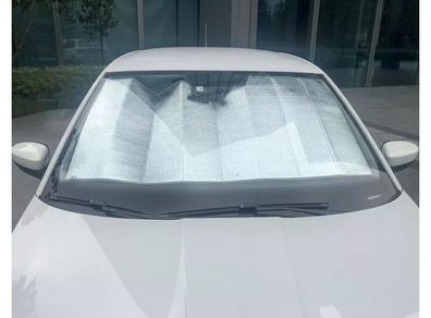 Halfords Essential Medium Silver Windscreen Sunshade