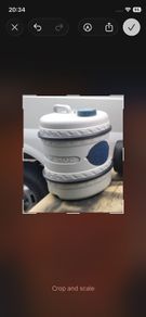 Water drums for camper vans 70euro for both
