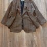 Vintage Hourihan Dublin Alpaca & Wool Herringbone Blazer / Coat Image 5