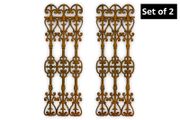 Set of 2 Decorative Cast Iron Garden Trellises