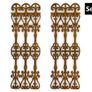 Set of 2 Decorative Cast Iron Garden Trellises Image 5