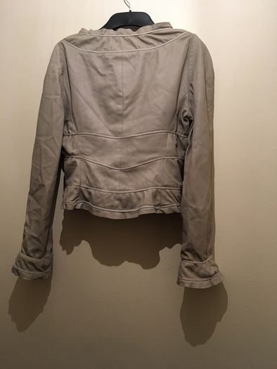 Armani Genuine Leather Jacket, size-10