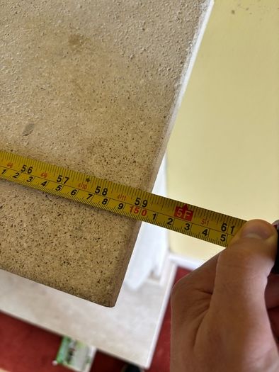 Fireplace solid stone
