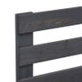Pallet Bed Frame Grey Solid Pine Wood 100x200 cm Image 5