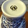 Vintage Blue & White Japanese Temple Jar Image 4