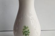 Donegal China Ivory Shamrocks Vase
