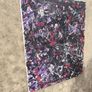 broken flowers work #4 original abstract painting 40x50cm Image 3