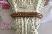 ShabbyChic Huge Wall Sconces..Could be painted to  match your Home Decor